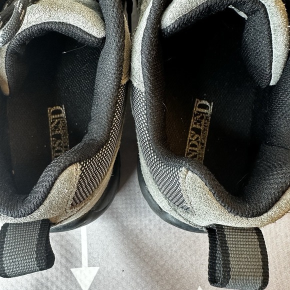 Lands End‎ Mens Gray Suede Outdoor Lace Up Trail Hiking Shoes Size 8M #73779 - Picture 11 of 12